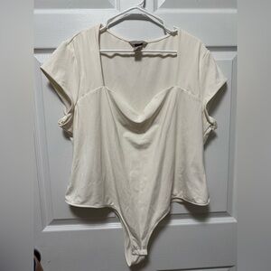 Elegant Cream Women's Top